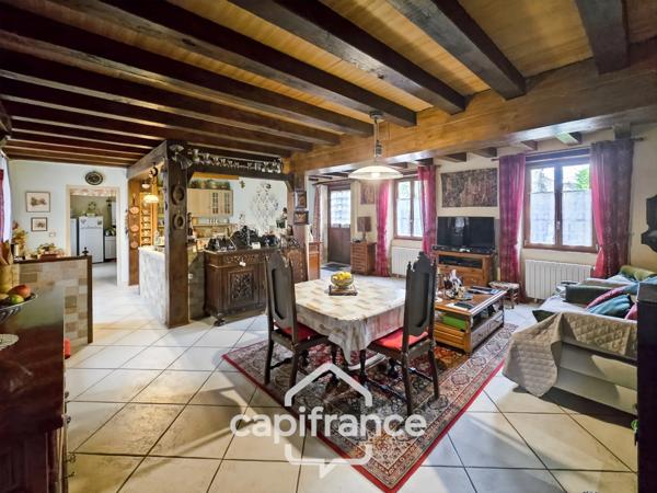 Longère de charme 123 m² – plain-pied à Prémery (58)– évolutive + terrain et dépendances