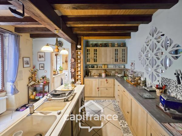 Longère de charme 123 m² – plain-pied à Prémery (58)– évolutive + terrain et dépendances