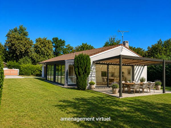 CESTAS - Maison de plain-pied de 95 m² avec garage et beau jardin