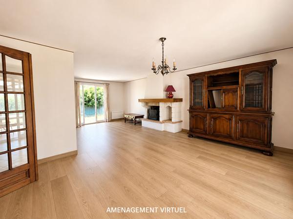 CESTAS - Maison de plain-pied de 95 m² avec garage et beau jardin