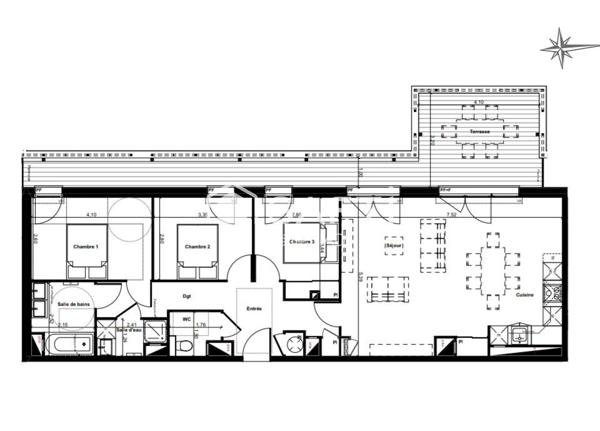 Rare opportunité appartement T4