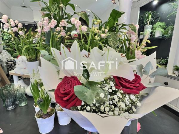 Fonds de commerce Fleuriste – Emplacement premium – Bas-Chablais