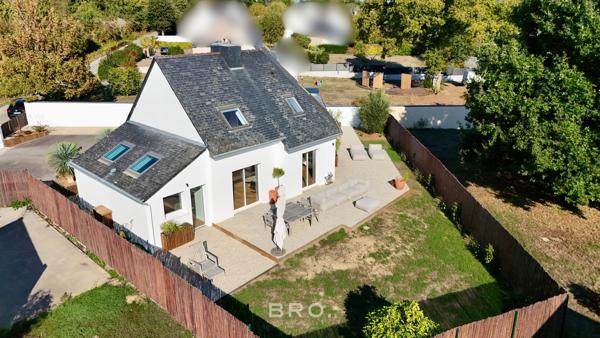 ARRADON - MOUSTOIR - MAISON RÉNOVÉ 115 M2 - VIE DE PLAIN PIED- 4 CHAMBRES- 602 M2 DE TERRAIN- DOUBLE GARAGE