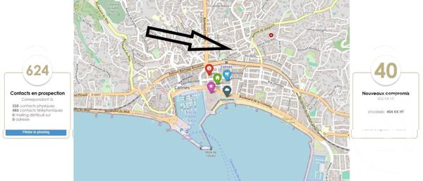 Appartement F4 à vendre  4 pièces - 78,99 m2 CANNES - 06