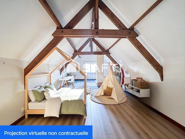 Maison familiale de 160m² habitables environ idéalement située sur la commune de Combleux