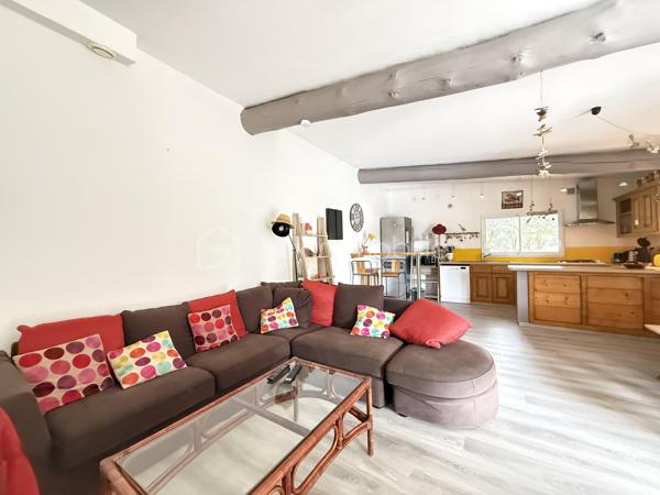 Baisse de prix importante
Charmante bergerie avec 2 chambres , de plain pied avec un grand salon sejour cuisine ouverte, 
cheminée, une piscine sur plus de 2400m 2 de terrain.
Disponible pour davantage d informations au 0660998949