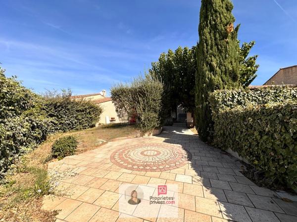Maison de plain pied 4 pièces -  442 m2 de terrain