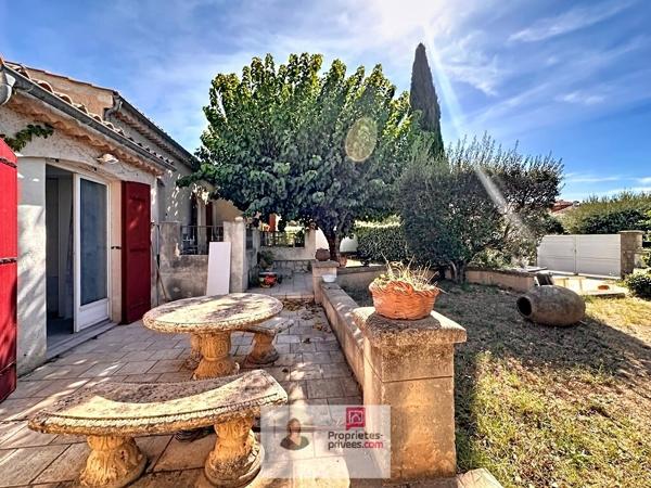 Maison de plain pied 4 pièces -  442 m2 de terrain