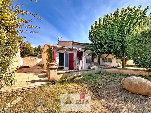 Maison de plain pied 4 pièces -  442 m2 de terrain