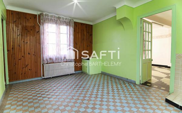 Maison 112m2, 3 chambres centre ville saint pierre les elbeuf