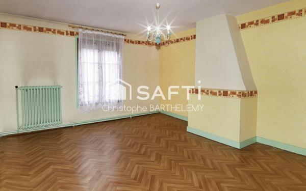 Maison 112m2, 3 chambres centre ville saint pierre les elbeuf