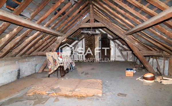 Maison 112m2, 3 chambres centre ville saint pierre les elbeuf