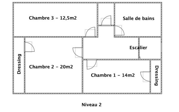 Maison à vendre    5 pièces • 116 m2 Le Raincy