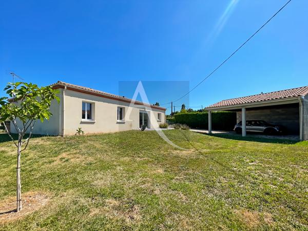 Maison de plain-pied, 3 chambres, campagne