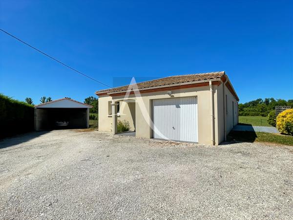 Maison de plain-pied, 3 chambres, campagne