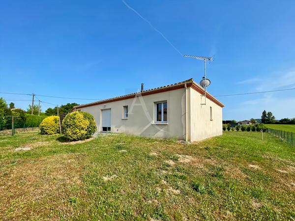 Maison de plain-pied, 3 chambres, campagne