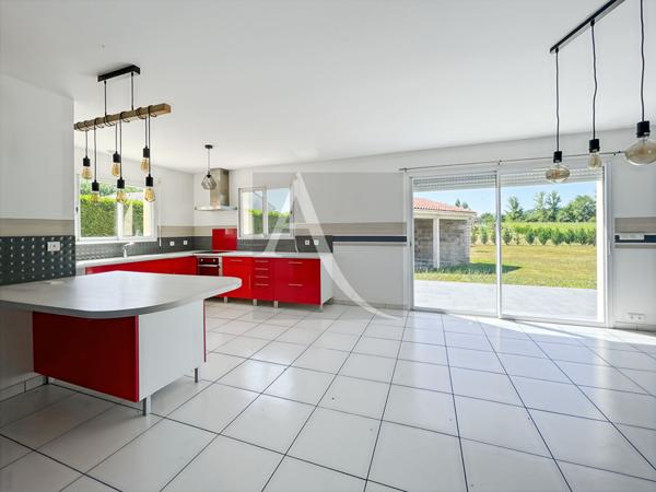 Maison de plain-pied, 3 chambres, campagne