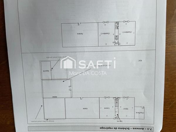 FERME A RENOVER. 7000 M2 TERRAIN. GROS POTENTIEL