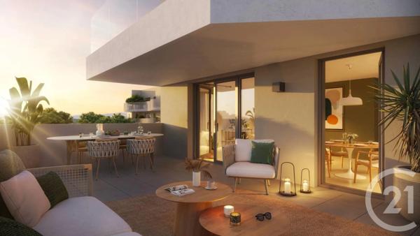 Appartement F4 à vendre  4 pièces - 85,77 m 2   LATTES  - 34