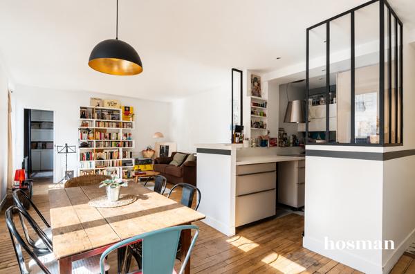 Dernier étage ! Appartement 3 pièces de 69 m², Rue Letort, Paris 18e