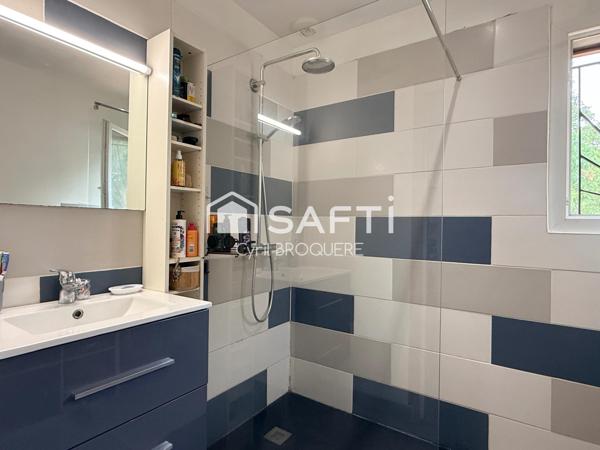 Maison 120m2 implantée sur une parcelle de 900m2