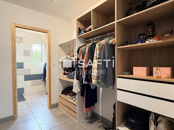 Maison 120m2 implantée sur une parcelle de 900m2