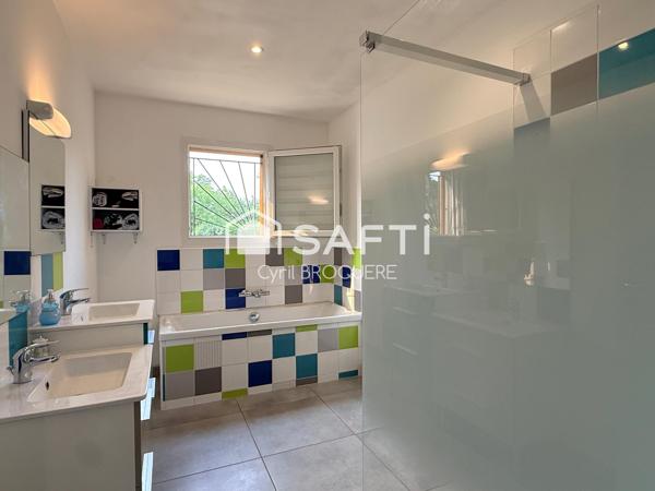 Maison 120m2 implantée sur une parcelle de 900m2