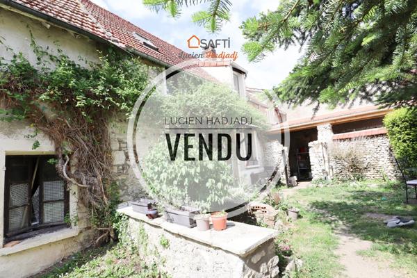 Maison ancienne 3 pièces avec jardinet – Limetz-Villez (10 min Vernon)