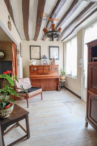 Maison ancienne 3 pièces avec jardinet – Limetz-Villez (10 min Vernon)