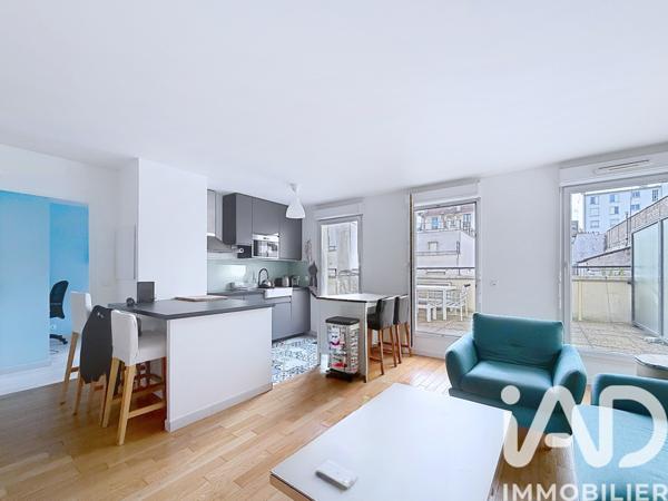 Appartement à vendre 2 pièces 47,5 m² Pantin