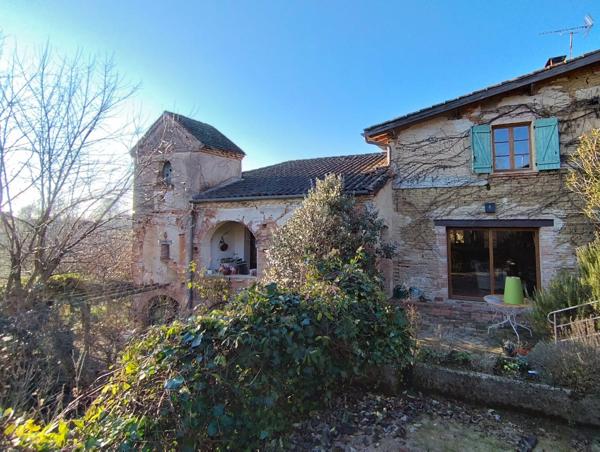 Deux maisons indépendantes, habitables immédiatement, 3 ha – Campagne de Molières (82)