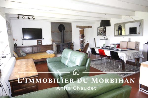 Sarzeau (56370) A 200 de la plage - Sarzeau, petite vue mer, à l'étage !