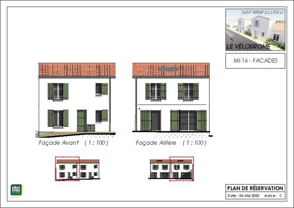 RESIDENCE VELODROME - ST PIERRE D'OLERON - MAISON T4 - MI16