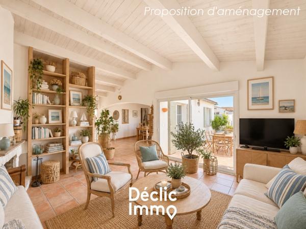 Vente maison de village Loix, 125m² 5 pièces 597 000€ avec garage
