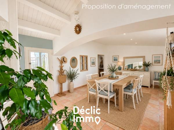 Vente maison de village Loix, 125m² 5 pièces 597 000€ avec garage