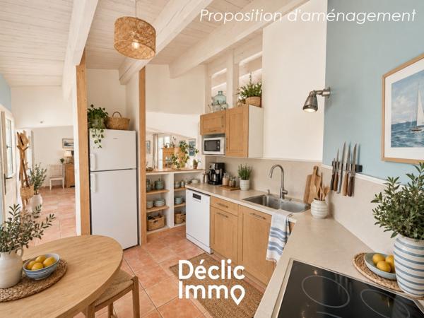 Vente maison de village Loix, 125m² 5 pièces 597 000€ avec garage