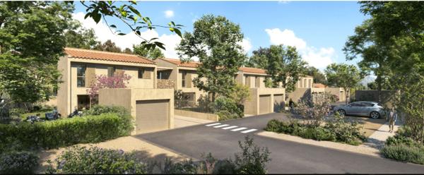 Maison T4 avec jardin de 190 m2 ,un garage de 15,12m2