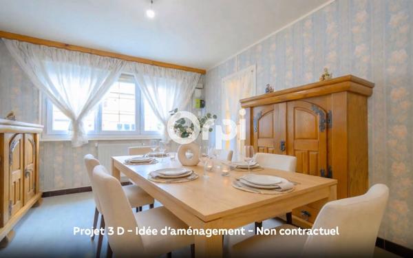 Maison à vendre    4 pièces • 114,60 m2 Harnes