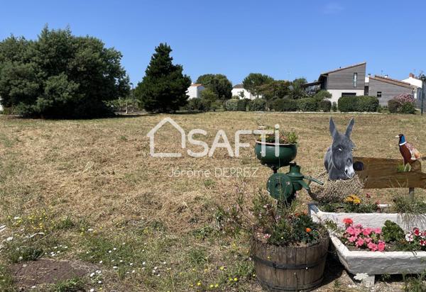 Terrain constructible et viabilisé de 1263m²