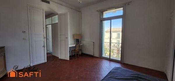 Bel appartement avec beaux volumes et grand jardin