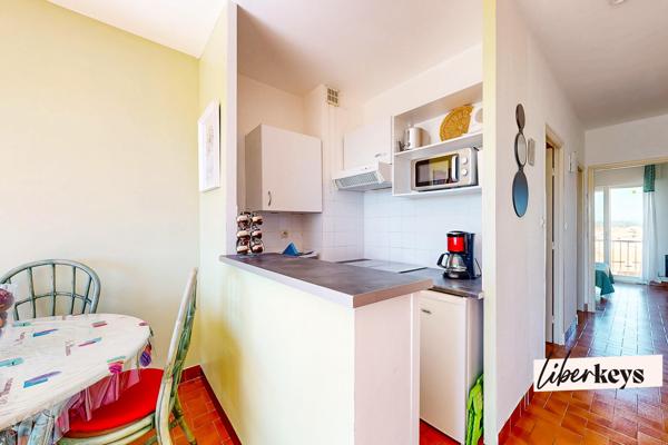 Port-La-Nouvelle : Appartement T2 traversant et lumineux–double extérieur vue mer/lac