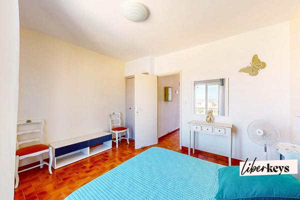 Port-La-Nouvelle : Appartement T2 traversant et lumineux–double extérieur vue mer/lac