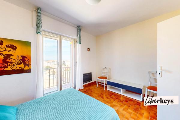 Port-La-Nouvelle : Appartement T2 traversant et lumineux–double extérieur vue mer/lac