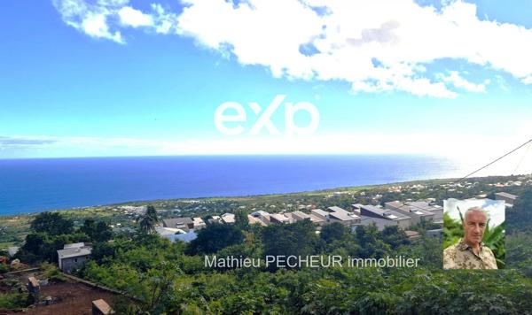 Saint-Leu / Terrains à bâtir avec vue mer
