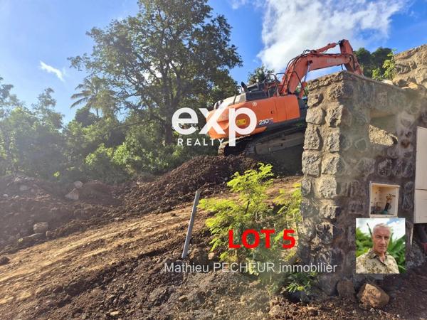 Saint-Leu / Terrains à bâtir avec vue mer