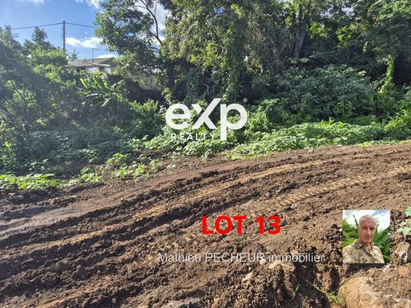 Saint-Leu / Terrains à bâtir avec vue mer