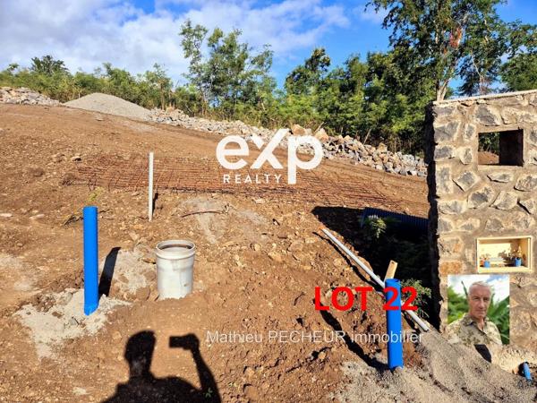 Saint-Leu / Terrains à bâtir avec vue mer