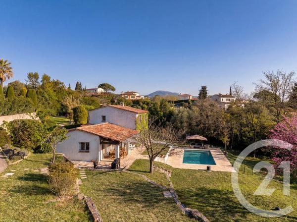 Maison à vendre  6 pièces - 153,91 m 2   VALBONNE  - 06