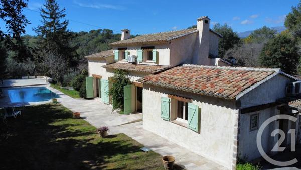 Maison à vendre  6 pièces - 153,91 m 2   VALBONNE  - 06