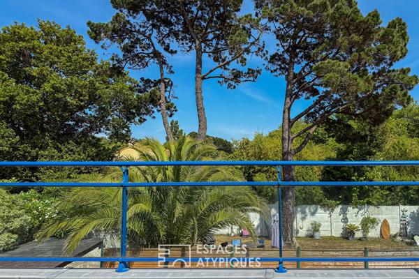 Maison contemporaine avec piscine à 150 m de la plage de la Courance